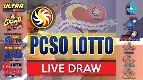 Live Draw PCSO Lotto .